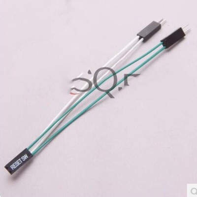 POWER SW Motherboard Power On/Off Restart Cable Supports Dual Start Switch