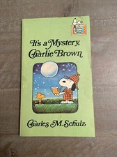 Its A Mystery Charlie Brown by Charles M. Schultz  Softcover Paperback Book 1975