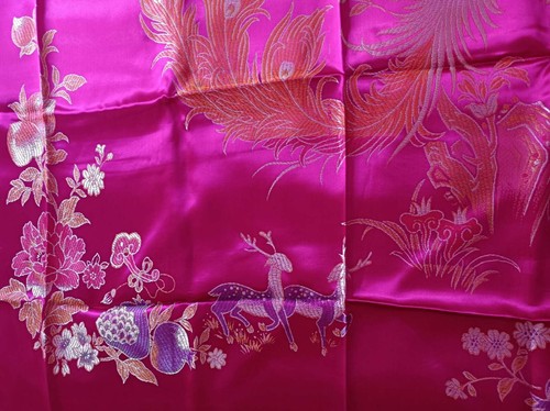 Silk Luxury Sheet Berry - Picture 5 of 5