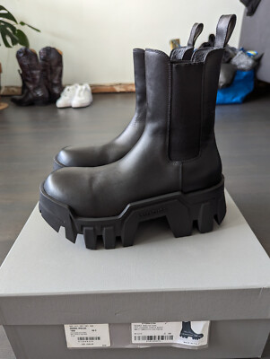 Balenciaga Bulldozer Chelsea Boots 39/9 New In Box | eBay
