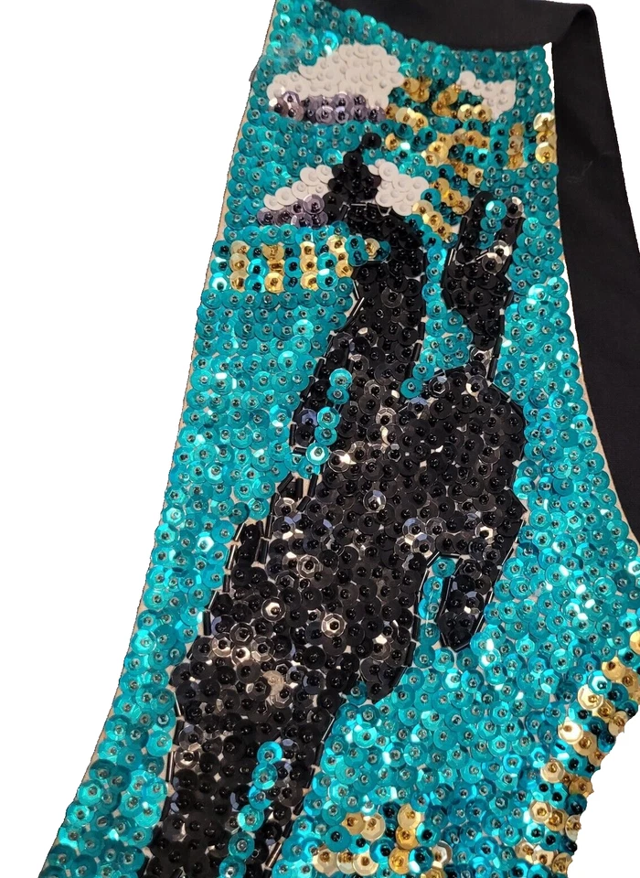 Colete fantasia moda vintage lantejoulas frisadas faroeste deslumbrado vaqueira Bronco Y2K - Imagem 3 de 4