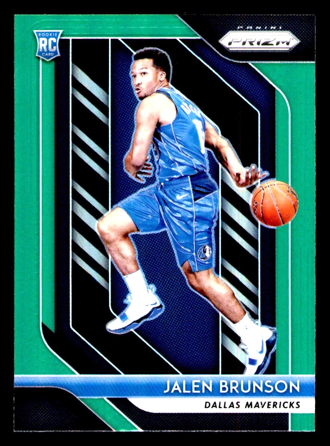 2018-19 Panini Prizm Jalen Brunson Rookie Green Prizm #250