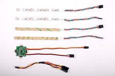 Color Changing Tri-Color LED Throttle Lights for RC Cars Racing Drones Traxxas