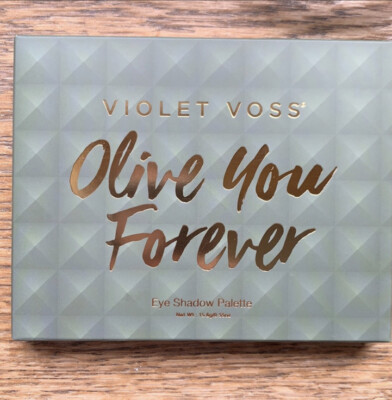 BRAND NEW IN BOX VIOLET VOSS OLIVE YOU FOREVER EYESHADOW PALETTE