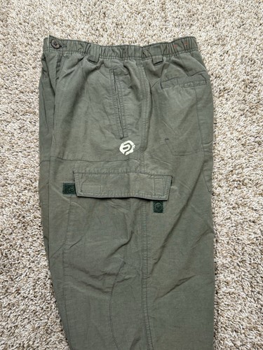 OP Ocean Pacific Carpenter Pants Boys Size Medium 26x25 Elastic Waist Mesh Lined - Picture 6 of 16