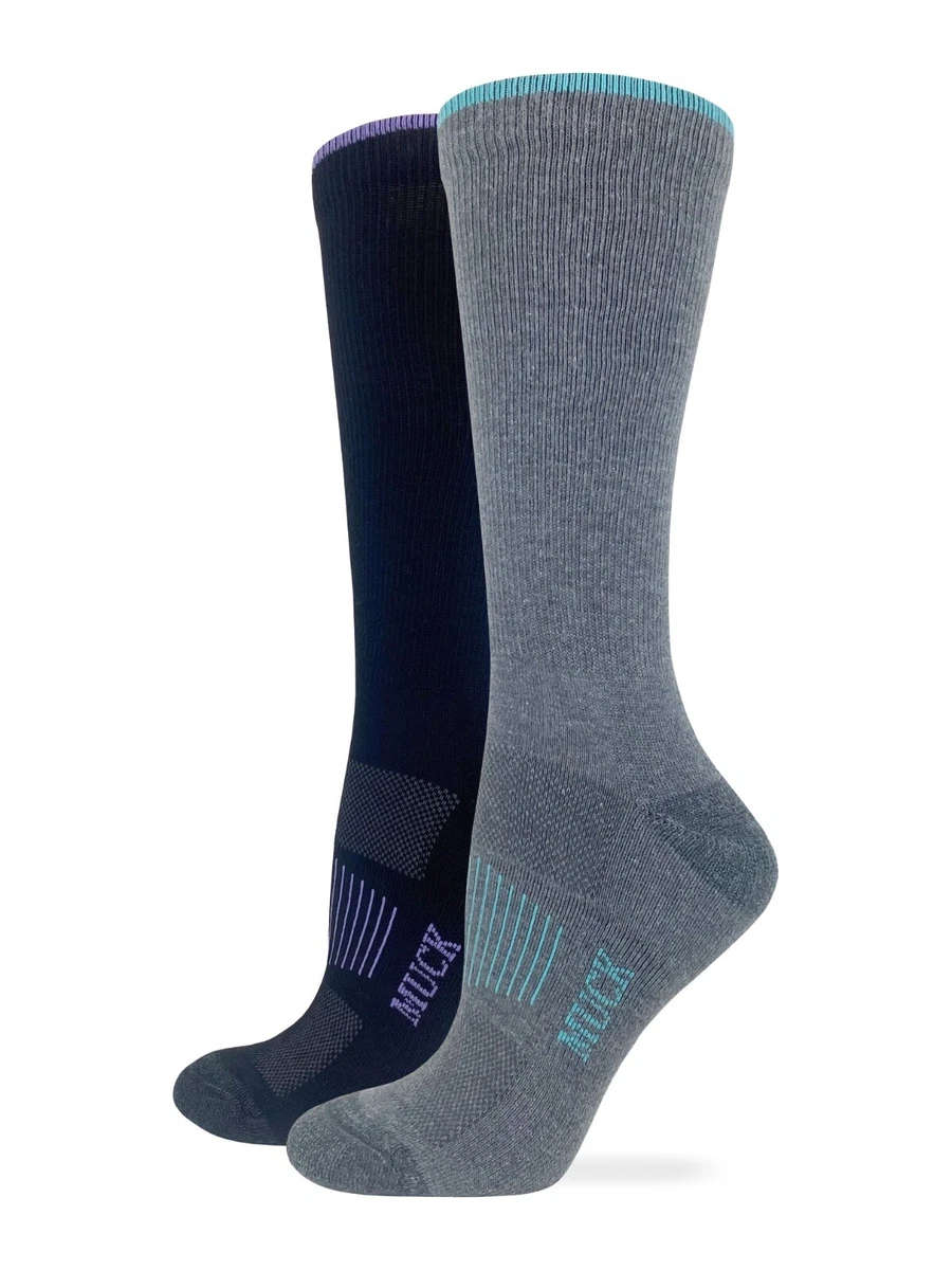 Muck Boot Ladies Lightweight Ultra Dri Everyday Boot Socks 2 Pair