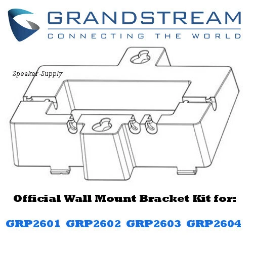 Grandstream Offizielles Wandhalterungsset für GRP2601 GRP2602 GRP2603 GRP2604 IP-Telefon - Bild 1 von 1