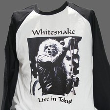 Whitesnake Metal Rock Long Sleeve Baseball T-shirt Unisex S-3XL