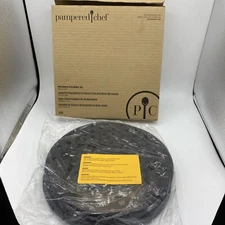 The Pampered Chef Microwave Chip Maker  Set Of 2  #1241  Brand New