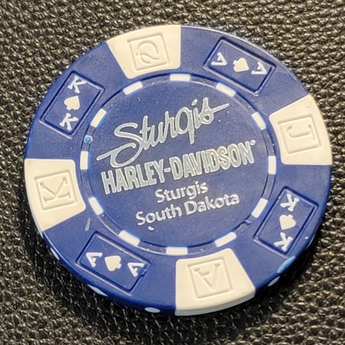 HD Harley Davidson Poker Chip . Conrads HD . Joilet IL