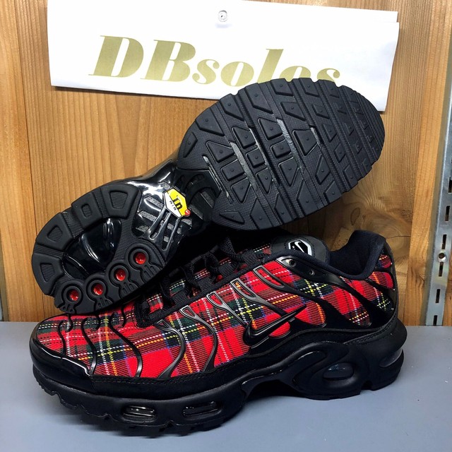 Nike Women's Air Max Plus TN SE Tartan Black University Red Av9955-001 Size 9 for sale online | eBay