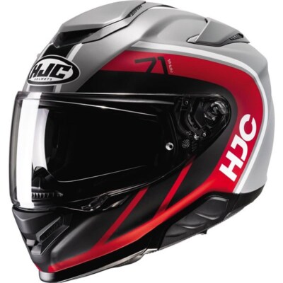 HJC RPHA 71 Mapos Full Face Helmet | Matte Grey/Red/White | DOT Certified