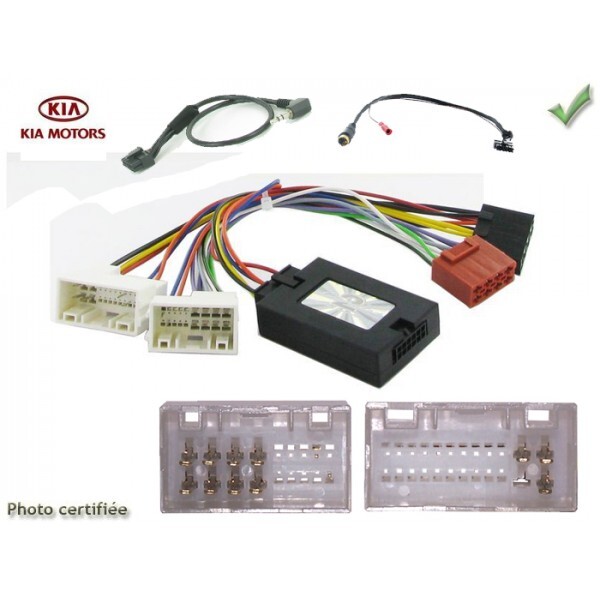 Commande volant Kia Picanto Rio Sportage 2010 interrupteur audio sans GPS