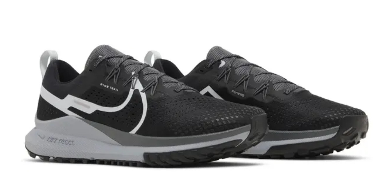 Nike React Pegasus Trail 4 Black Grey Trainers Women's Size 6.5 (UK) RRP £130 image 7