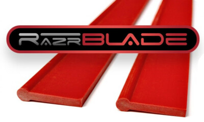ROT Face-Lifting RazrBLADE Quietschgummi für Fensterreinigung ERSATZGUMMI