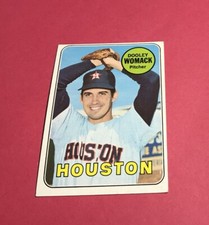 Dooley Womack 1969 Topps Baseball #594 No Creases Astros