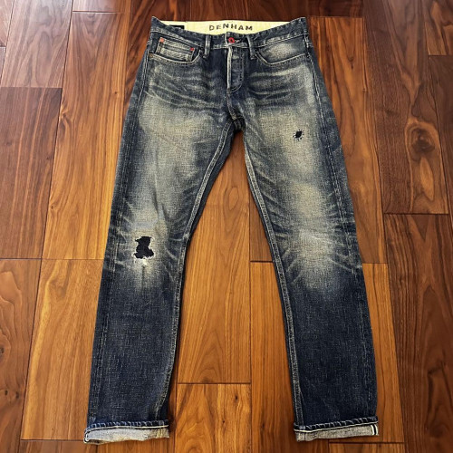 Made in Japan DENHAM RAZOR MIJYUKA W30 Straight Denim Jeans Made in Japan DENHAM RAZOR MIJYUKA W30 Straight Denim Jeans