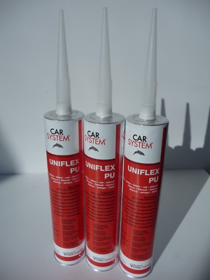 3x 310ml Carsystem PU Kleb- & Dichtmasse Weiß Kleben Autolack Lackpoint neu !
