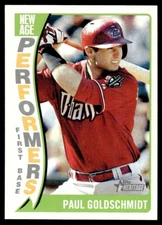 2014 Topps Heritage New Age Performers Paul Goldschmidt Diamondbacks #NAP-PG