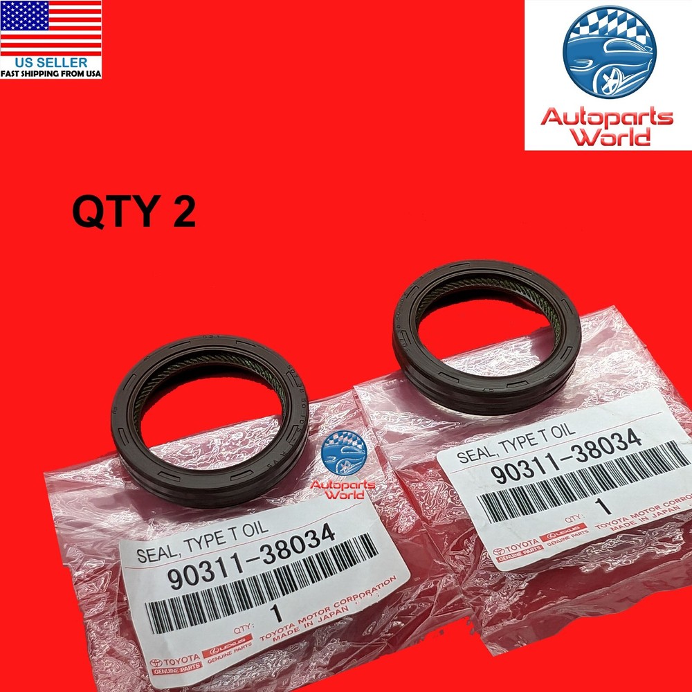 GENUINE TOYOTA CAMRY HIGHLANDER SIENNA AVALON CAMSHAFT OIL SEAL SET 90311-38034
