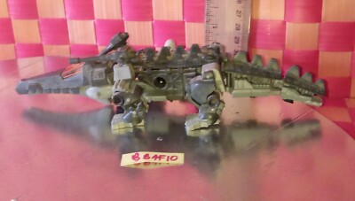 Building Blocks Action Figure, crocodile-like, wind up lever, 7'' L