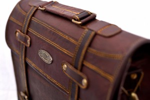 horween leather messenger bag