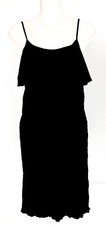 NWT CANDIES BLACK SMOCKED Bodycon Party Tank-Top style Dress Size MEDIUM