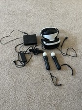 PS4 VR Gaming Headset with Camera and Controller Set, Barely Used, Good Condit