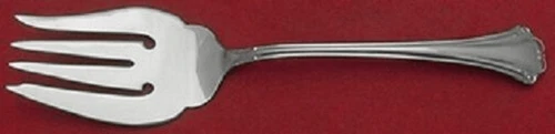 English Chippendale by Reed and Barton Sterling Silver Cold Meat Fork 8 1/2"