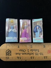 set of 3 Mini Brands DISNEY Store Edition Zuru Brand Cinderella Rapunzel Bo Peep