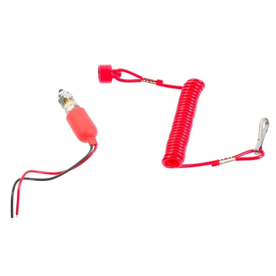 Ski-Doo Blizzard 250/X,1977 - 1978,Tether Kill Switch 带帽 - 410-1067-00 — 第 2/2 张图片