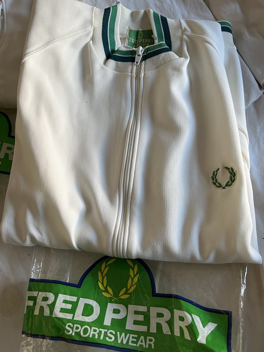 NEW JAPAN MADE Retro 80 90s FRED PERRY TENNIS Tracksuit Jacket
