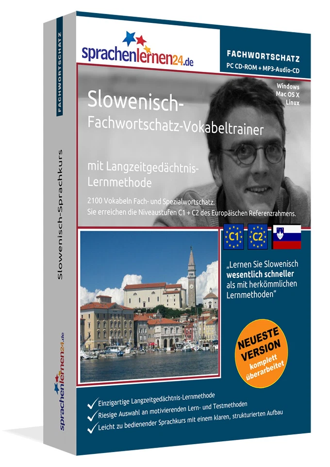 Slowenisch lernen Fachwortschatz C1+C2 Vokabeltrainer Onlinekurs Sprachenlernen2 - Bild 2 von 4