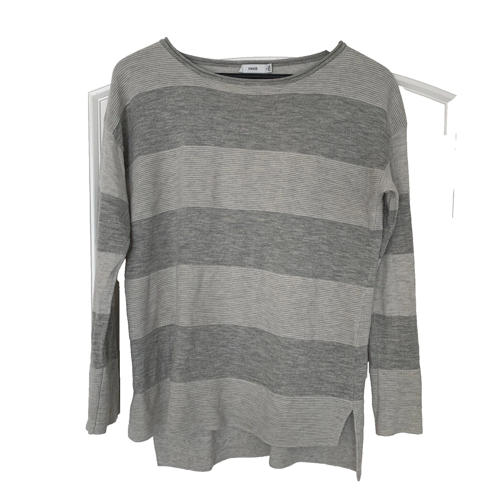 Vince Acrylic Striped Sweaters for Women