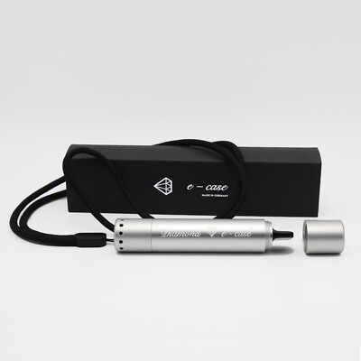 Diamond e case Hülle; Schutzhülle Aluminium Silber eloxiert für E_l_f_b_a_r_600