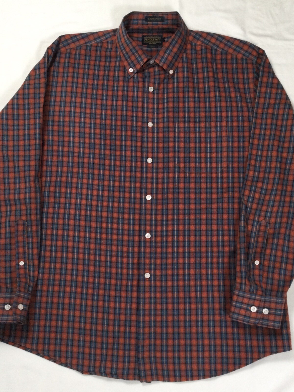 XL Pendleton Bridgeport Button Up Multi Check Shi… - image 2