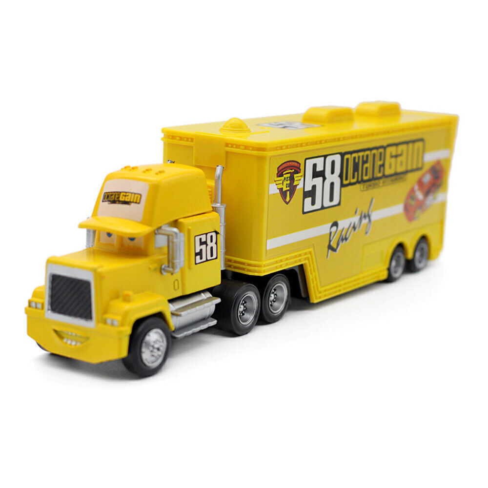 Disney Pixar Cars And Plane Lightning McQueen Mack Hauler Truck & Car Set Wingo - Picture 254 of 315