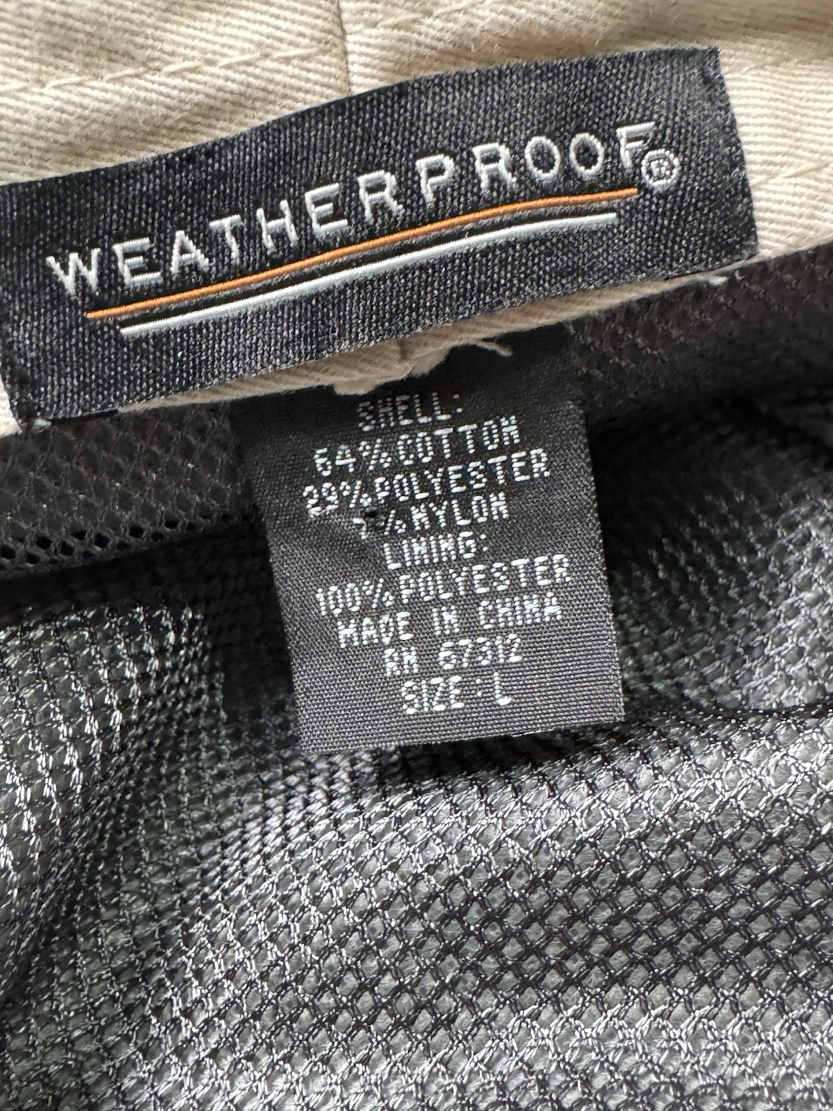 Weatherproof Flat Cap Size Large Black Newsboy Ca… - image 7