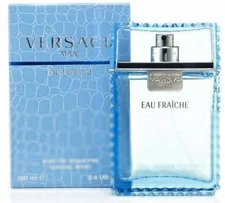 Versace Man Eau Fraiche by Gianni Versace 3.4 oz EDT Cologne for Men New In Box
