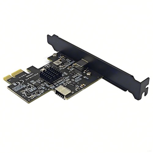 PCI-E 1X to Type-E + Type-C Expansion Card USB3.2 GEN2 10Gbps ASM3142 Chip8243 - Afbeelding 7 van 7