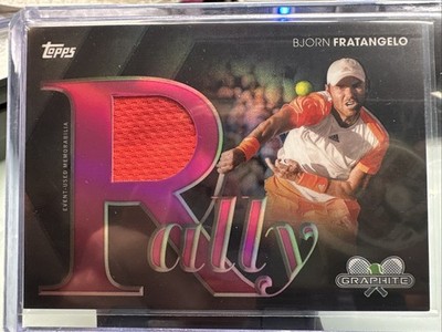 2026 Topps Graphite Bjorn Fratangelo Pink Refractor Rally Relic #9/15