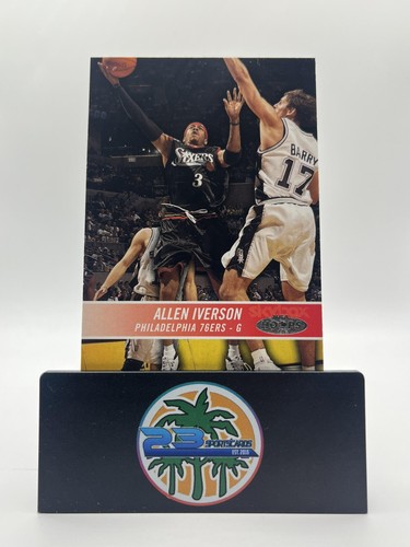 Allen Iverson #140 — 2004 Hoops basketball card