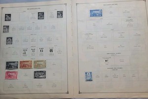 6 Stamps From Guadeloupe 1905-1922. Postage, Postage Due.  5 Mint Hinged. 1 Used