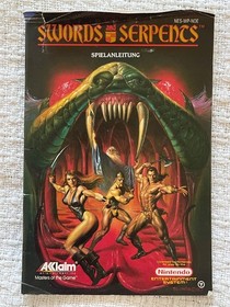 Swords and Serpents | NES | OVP | Anleitung | Schuber | Klassiker | NOE