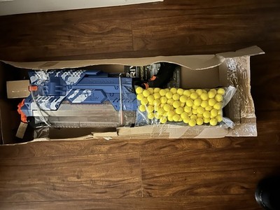 Nerf Rival Nemesis Mxvii-10k Blue - 100x High-impact Rounds for