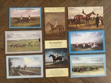 8 - Newmarket England Thoroughbred Horse Racing Programs 1987 - 1997