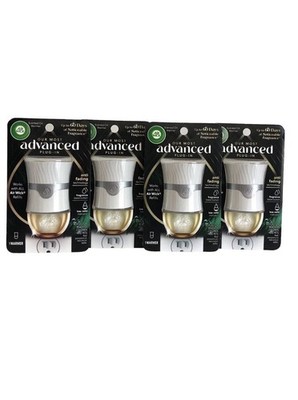 4 Pack Air Wick Plug-In Scented Oil Warmers Advanced Design Adjustable New