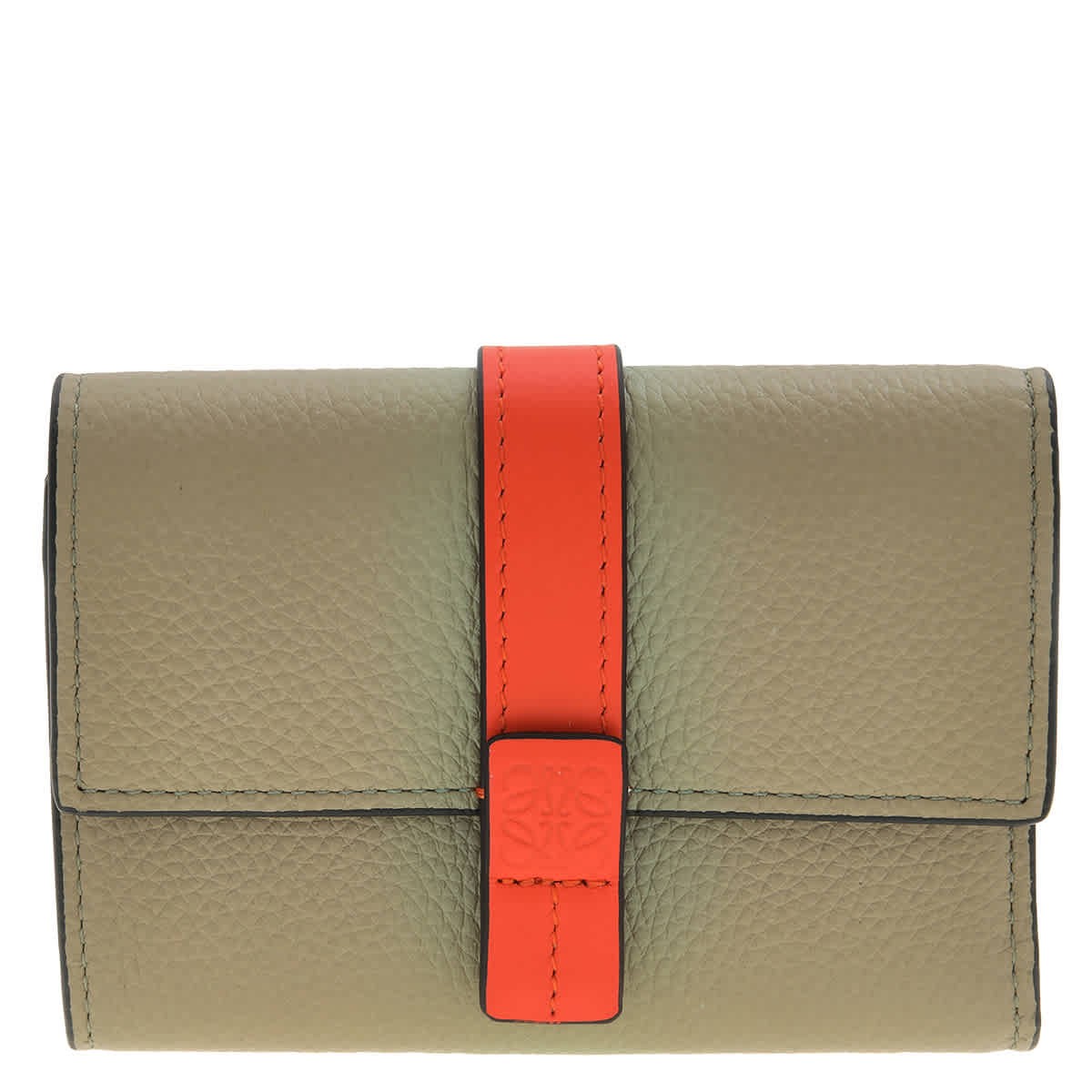 Маленький вертикальный кошелек из телячьей кожи Loewe C660S86X018481 93690₽