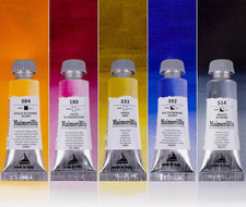 Lot 5 tubes 12ml Maimeriblu  Aquarelle Haut de gamme monopigmentaire. ( NEUF)