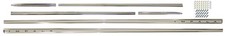 1963 Chevy Impala 2 Door Body Side Molding Kit 6 Pieces 63c-80100 1963 Chevy Impala 2 Door Body Side Molding Kit 6 Pieces 63c-80100
